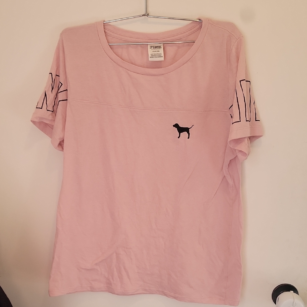 PINK Victoria's Secret Light Pink Tee